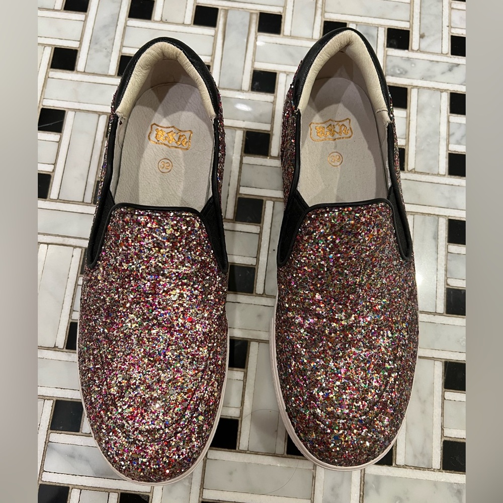 ASH glitter slip on sneaker size 9 - BRAND NEW (no box)